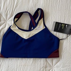 Nike swoosh bra